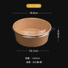 kraft ripple paper bowl with lid large disposable paper bowls paper ice cream bowls