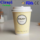 Disposable paper coffee cups recyclable promotional takeaway paper coffee cups