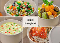 Disposable Paper Bowl With Lid For Take Away disposable hot soup paper bowl