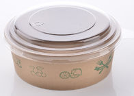 clear salad packaging container take out transparent salad lunch box round