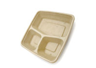 Disposable lunch box clamshell packaging Biodegradable food container