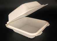 biodegradable compostable food container box microwave safe cornstarch  container