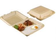 Pulp tableware lunch box Sugarcane pulp bowl box sushi pack kraft paper bowl food container