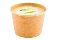 Hot sell Takeway Disposable Soup Kraft Paper Bowl Saland Cup food container