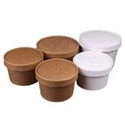 6oz 8oz 10oz Disposable Paper Bowl and Box for Fast Restaurant Take Away Packaging