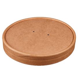 Disposable single wall printing paper soup noodle bowl cup with lid icream cup