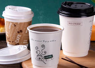 ECO FRIENDLY DISPOSABLE COFFEE CUPS 10 OZ PAPER COFFEE CUPS COFFEE PAPER CUPS WITH LIDS