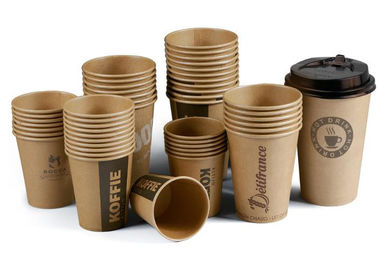 Double layer Hot sale wholesale  paper coffee cup with lids custom printed
