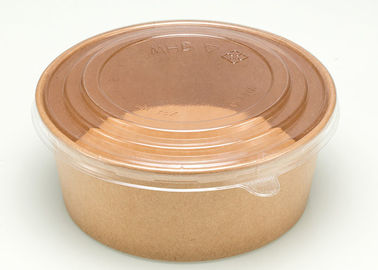 Biodegradable Disposable Microwave Fast Food Container kraft paper bowl container