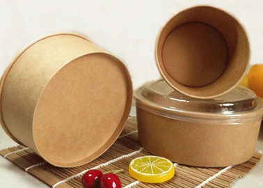 Biodegradable Disposable Microwave Fast Food Container kraft paper bowl container